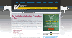 Desktop Screenshot of americansecurityllc.com